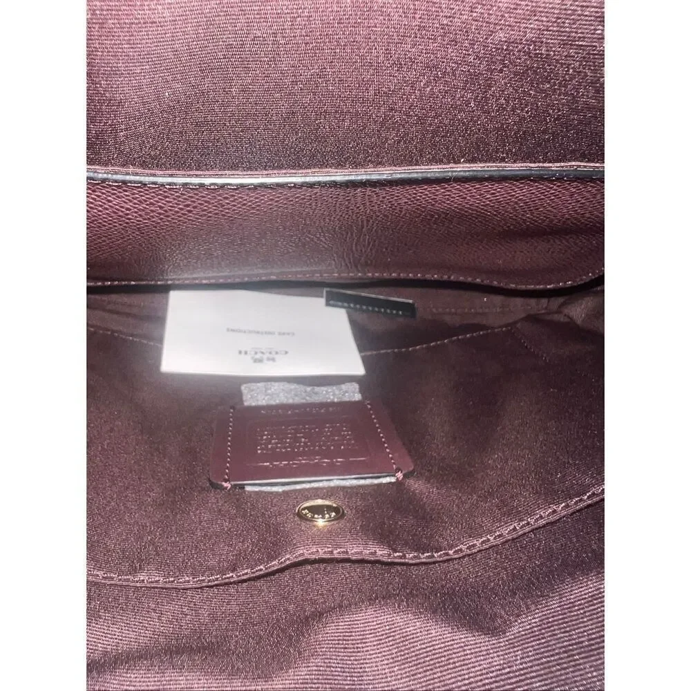 🔥NEW! Coach Christie Carryall Satchel Handbag Glitter F13684 Msrp:$395.00